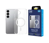 Etui i futerały do telefonów - 3mk EverClear MagCase do Samsung Galaxy S25 Przezroczysty - miniaturka - grafika 1