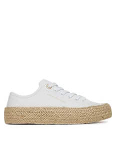 Tommy Hilfiger Espadryle T3A9-33732-0890100 Biały - Buty dla chłopców - miniaturka - grafika 1