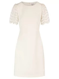 Sukienki - ApartFashion Damska sukienka ślubna, kremowa, normalna, kremowy, 38 - grafika 1
