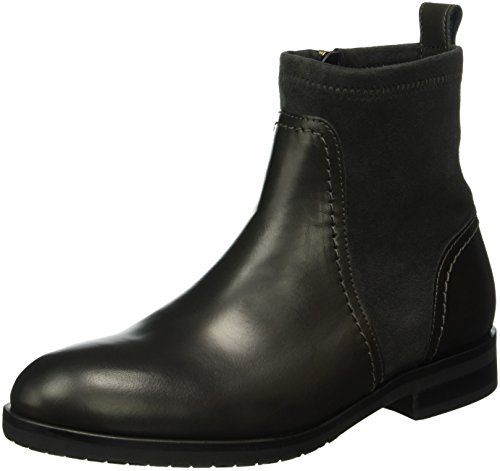 Tommy Hilfiger Damskie kozaki z krótką cholewką B1285erry 21c, Szary magnes 916, 36 EU