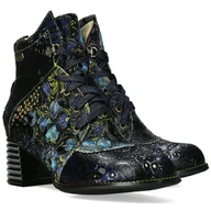 Botki damskie - Botki damskie Laura Vita IGCINOO 04 BLEU SL9109-4 R.39 - miniaturka - grafika 1