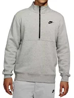 Bluzy męskie - Bluza męska Nike Sportswear Club 1/2 zamek DD4732-064 XL - miniaturka - grafika 1