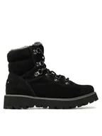 Botki damskie - Roxy Botki ARJB700758 Czarny - miniaturka - grafika 1