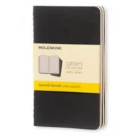 Zeszyty szkolne - Moleskine Zestaw 3 Zeszytów Cahier Journals P 9x14cm) w kratkę Prime Line - miniaturka - grafika 1