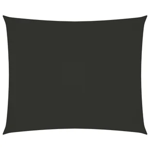 vidaXL Prostokątny żagiel ogrodowy, tkanina Oxford, 3x4 m, antracyt 135100 - Parasole ogrodowe - miniaturka - grafika 1