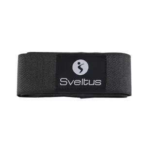 Guma do ćwiczeń Sveltus Elastiband Strap czarna 0182 OS - Gumy, taśmy, ekspandery - miniaturka - grafika 1