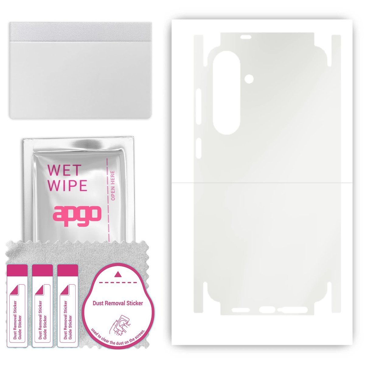 Folia hydrożelowa naklejka MATOWA na TYŁ+BOKI do Samsung Galaxy S24+ Plus - apgo hydrogel MATTE