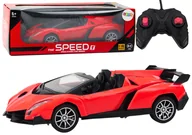Zabawki zdalnie sterowane - Auto sportowe RC 1:16 czerwone Leantoys - miniaturka - grafika 1