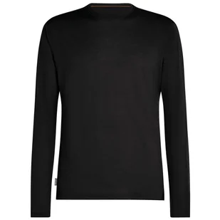 Męska koszulka Icebreaker Men 150 MerinoFine™ Ace LS Tee Rozmiar: XL / Kolor: czarny/szary - Koszulki sportowe męskie - miniaturka - grafika 1