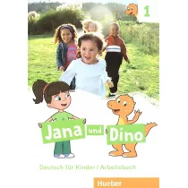 Jana und Dino 1 AB HUEBER Manuela Georgiakaki Michael Priesteroth - Podręczniki dla szkół podstawowych - miniaturka - grafika 1