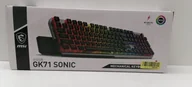 Klawiatury - MSI Vigor GK71 Sonic Red DE - miniaturka - grafika 1