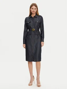 Guess Sukienka codzienna 5GGK05 7295A Granatowy Regular Fit - Sukienki - miniaturka - grafika 1