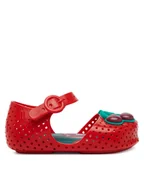 Buty dla chłopców - Melissa Baleriny Mini Melissa Furadinha Bb M 35980 Czerwony - miniaturka - grafika 1