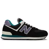 Buty sportowe męskie - Buty New Balance U574LV2 - czarne - miniaturka - grafika 1