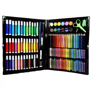 Zestaw do malowania Artystyczny Plastyczny Pisaki Farby Kredki Walizka - Przybory szkolne Zestaw do malowania Artystyczny Plastyczny Pisaki Farby Kredki Walizka - Przybory szkolne - miniaturka - grafika 1