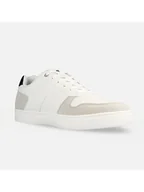 Trampki męskie - Lee Sneakersy "Declan" w kolorze biało-beżowym - miniaturka - grafika 1