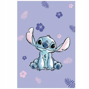 Kocyk Lilo i Stitch 100x150 cm Disney mikroflanela - mięciutki i przytulny - Koce i narzuty dla dzieci - miniaturka - grafika 1