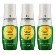 Syropy i koncentraty owocowe - Syrop SodaStream Koncentrat do Saturatora Sok Imbir Ale 3 szt x 440 ml - miniaturka - grafika 1