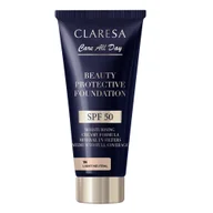 Podkłady do twarzy - Claresa Beauty Protective Foundation nawilżający podkład z filtrem Spf50 1n Light Neutral 30 ml - Podkład lub puder - miniaturka - grafika 1