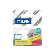 Artykuły biurowe - MILAN Indeksy przeźroczyste strzałki - miniaturka - grafika 1