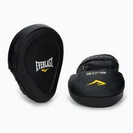 Tarcze i łapy - EVERLAST Tarcze trenerskie skórzane EVERLAST Elite Leamantis MIT czarne EV4731 - miniaturka - grafika 1