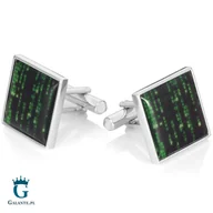 Spinki do mankietów i krawatów - Spinki do mankietów Matrix PS-671E - miniaturka - grafika 1