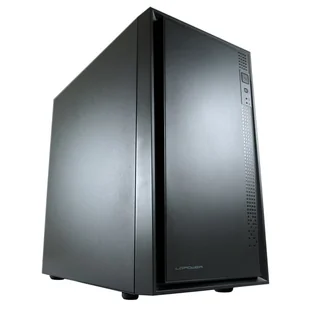 LC-Power 2016MB Micro Tower Czarny - Akcesoria do komputerów stacjonarnych - miniaturka - grafika 1