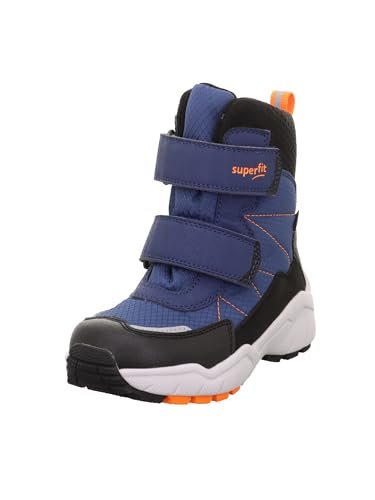 Superfit Culusuk 2.0 Gore-Tex śniegowce z ciepłą podszewką, niebieskie/czarne 8010, 33 EU szerokie, Niebieski, czarny, 8010, 33 EU szeroki