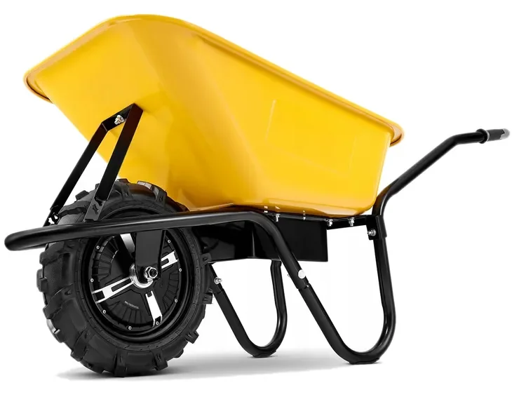 Taczka elektryczna akumulatorowa wozidło DUBAJ LINE 100L 180kg 24V 12AH