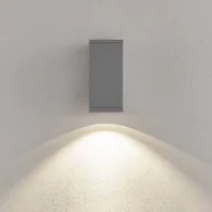 Lampy ogrodowe - Deko-Light Kinkiet zewnętrzny LED ShoreLine Pro Square, możliwość ściemniania, aluminiowy / szary / cynkowy, aluminium, nowoczesny - miniaturka - grafika 1