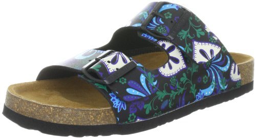 Dr. Brinkmann Klapki damskie, niebieski - niebieski, czarny, niebieski, 5. - 40 EU