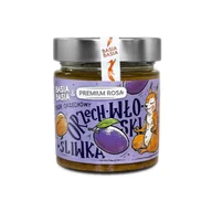 Słodkie kremy i masła - Basia Basia Premium Rosa Krem z orzechów włoskich z nerkowcami, daktylami w proszku i suszoną śliwką 195 g - żywność - miniaturka - grafika 1