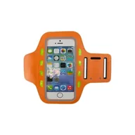 Etui i futerały do telefonów - LED do opaski sportowej na smartfona - pomarańczowa - miniaturka - grafika 1