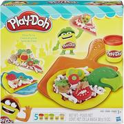 Zabawki interaktywne dla dzieci - Play-Doh, zestaw kreatywny Pizza Party - miniaturka - grafika 1