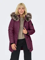 Kurtki damskie - ONLY Parka w kolorze fioletowym - miniaturka - grafika 1