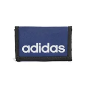 Portfele - adidas Portfel liniowy unisex, ciemnoniebieski/biały, jeden rozmiar - miniaturka - grafika 1