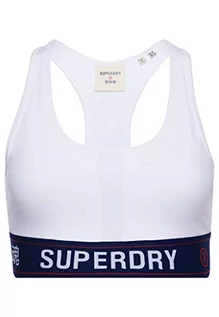 Biustonosze - Superdry Sportstyle Essential Crop Biustonosz sportowy dla kobiet, Optyczny, 42 - grafika 1