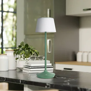 Näve Lampa stołowa solarna LED Emmi CCT, zielona - Lampy stojące - miniaturka - grafika 1