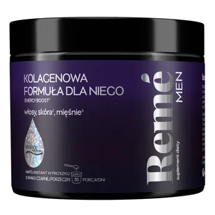 Reme Men Kolagenowa Formuła dla Niego, smak czarnej porzeczki, 150 g - Witaminy i minerały - miniaturka - grafika 1