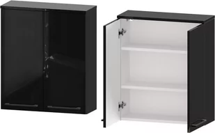 Szafka Łazienkowa ROSEN 60 D - Uchwyt Czarny - Szafki łazienkowe - miniaturka - grafika 1