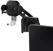 Uchwyty samochodowe do telefonów - Spigen Uchwyt samochodowy TapLock Universal Car Mount Holder do Tesla Model 3/X/S/Y/Cybertruck, czarny - miniaturka - grafika 1