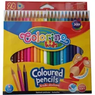 Kredki, ołówki, pastele i pisaki - Patio Kredki ołówkowe trójkątne 24 szt. - miniaturka - grafika 1