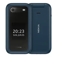 Telefony stacjonarne - Nokia 2660 Flip Blue, 2,8 ", TFT LCD, 240 x 320, Unisoc, T107, wewnętrzna pamięć RAM 0,048 GB, 0,128 GB, microSDHC, Dual SIM, ap - miniaturka - grafika 1