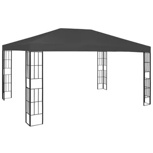 vidaXL Altana 3x4 m, antracytowa - Altany ogrodowe - miniaturka - grafika 1