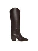 Kozaki damskie - G-Star Raw Kozaki EO-HASRET-25FW38 Brązowy - miniaturka - grafika 1