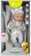 Lalki dla dziewczynek - Mega Creative, Lalka bobas 35 cm z akcesoriami, 498780 - miniaturka - grafika 1