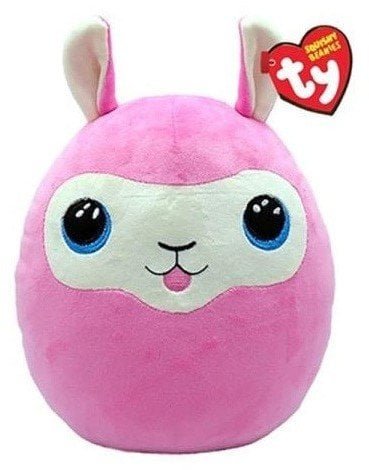 Maskotka ty różowa lama 22 cm