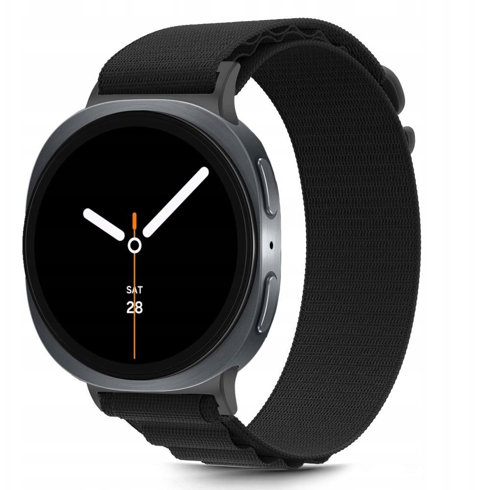 TECH-PROTECT NYLON PRO SAMSUNG GALAXY WATCH 8 / CLASSIC 40 / 44 / 46 MM BLACK