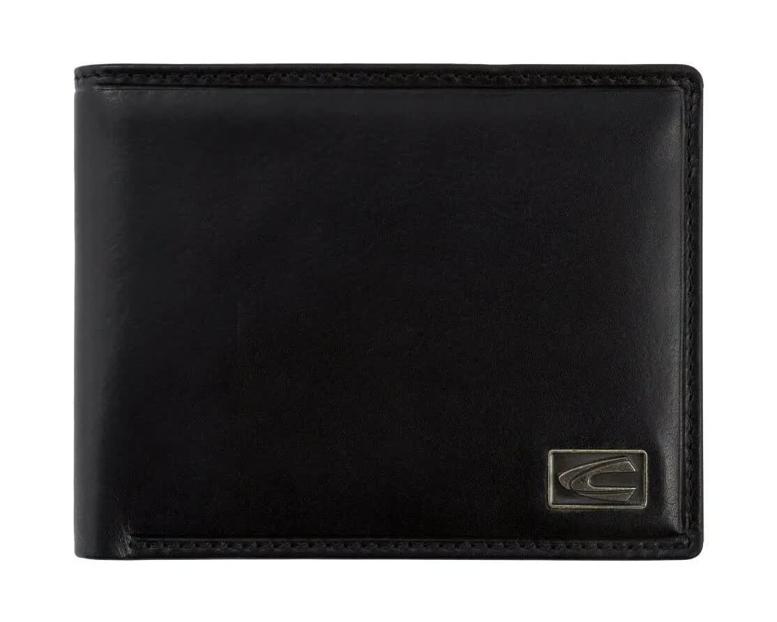 CAMEL ACTIVE 276-702-60 – czarny skórzany portfel męski RFID