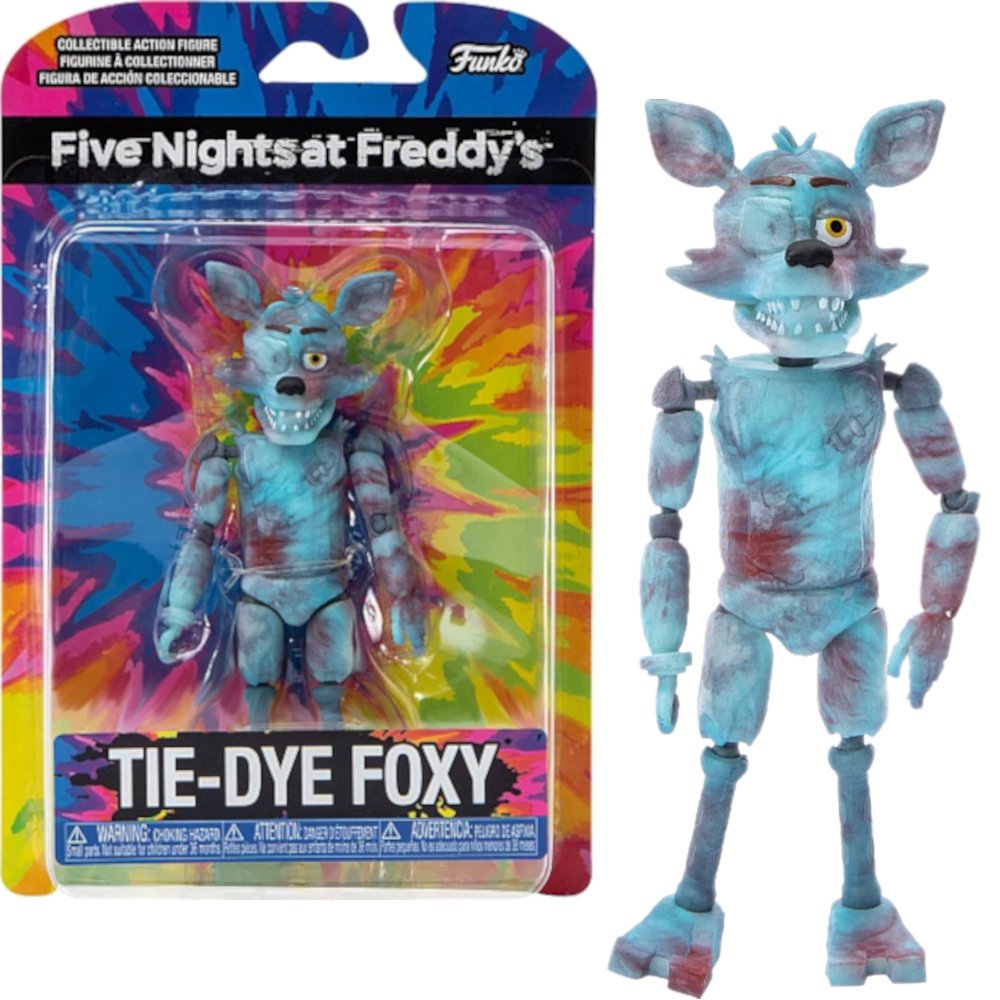 FUNKO FIVE NIGHTS AT FREDDY'S COLLECTIBLE ACTION FIGURE TIE-DYE FOXY